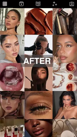 Rebranding @Kylie Cosmetics instagram feed with content that appeals to Gen Z & the clean beauty movement #rebranding #kyliecosmetics #kyliejenner #makeupbrand #brandcontentcreator #brandstrategymatters #brandstrategy #contentstrategyforbusiness #contentstrategyplanning 