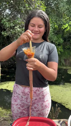 Así preparamos la longaniza , con las Trip4s de Cerdo 😱🤤