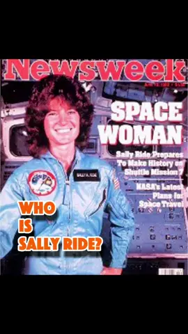 Meet Sally Ride👩🏻‍🚀… AN ICON & A SPACE LEGEND! 🚀🌈 #space #sallyride #nasa #pridemonth #pridetogether #lgbtqiaplus #museumtok #History  #happypridemonth 