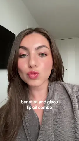 One of my fave lip combos @Benefit Cosmetics @Gisou 