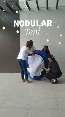 TAG ULAN NANAMAN!  If you are looking for Easy to install and fold Tent , this is your Sign, Try to check out this Modular Tent na magagamit mo incase of Emergency ❣ #goodfinder #yellowelephant #goldmind #foryoupage #fypシ #aesthetic #tent #modulartent #evacuation #isolation 
