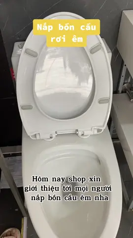 Sản phẩm nắp bồn cầu rơi êm, phù hợp với hầu hết tất cả các loại bồn cầu trên thị trường hiện nay. Nắp khi đóng không gây ra tiếng ồn khó chịu. Làm bằng nhựa plastic rất chắc chắn và bền đẹp