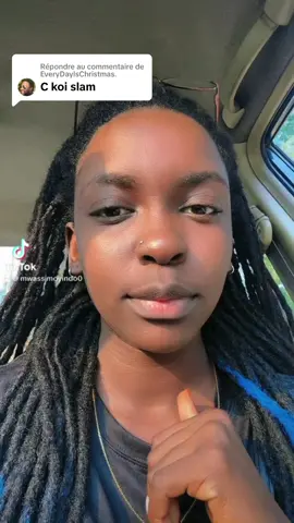 Réponse à @EveryDayIsChristmas.  #le #slam cest de la #poesie #libre et #urbaine ❣️