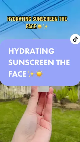 Hydrating Sunscreen The Face✨☀️#thefacecollagen #thefacetemulawak #sunscreenviral #sunscreenreview #hydratingsunscreen #hydratingsunscreentheface 
