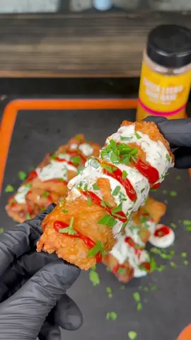 Cajun Chicken Bacon Ranch Rolls 🔥 Made with Chicka Licka Bam Bam seasoning frim @Fire & Smoke Society #chicken #trending #food 