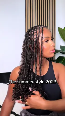 THE summer style - flip over fulani braids 😍 #fyp #braids #viral 