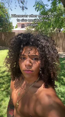 Drop the toxic masculinity goofy #masc #trans #lgbt  #Pride #nonbinary #studsoftiktok #embarrassing #wlw 🌈🤦🏽🤡