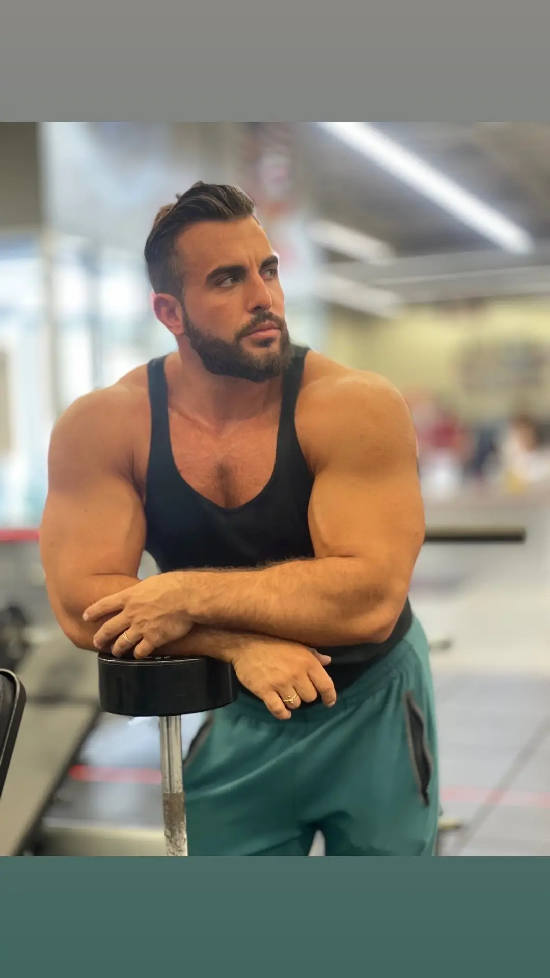 Only interested in how fast I can meet my next goal #men #beard #fyp #body 