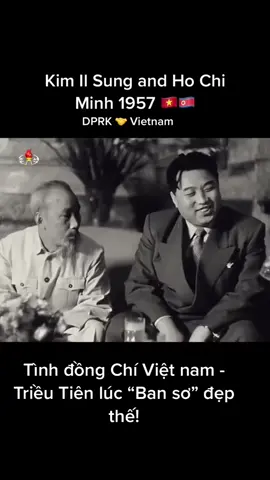chủ tịch kim nhật thành và chủ tịch Hồ Chí Minh bức ảnh đẹp nhất năm 1957 🇻🇳🇰🇵 #kimnhatthanh #hochiminhvietnam #chutichhochiminh #trieutien #vietnam🇻🇳 #🇰🇵 #xuhuong #ktqs #sucmanhquansu 