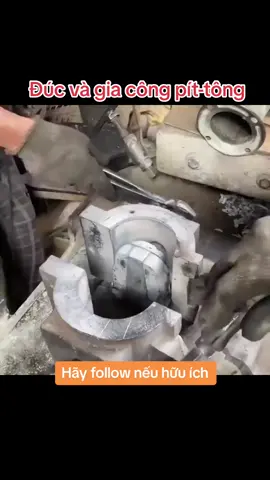 Đúc và gia công pít-tông #xuhuong #xuhuongtiktok  #trending #trendingtiktok #trendingvideo #tocdoo #tocdo #xeoto #car #piston #diecasting 