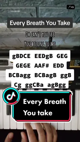Tutorial 380 | Every Breath You Take. 🎹 #pianotutorial #suffixpiano #thepolice #everybreathyoutake 