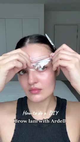 Wake up to beautifully sculpted brows with the Ardell Brow Lam Kit. It's a game-changer, trust @caressmd 😍⁠ #ardellbeauty #browlam #browinspo⁠#Later 