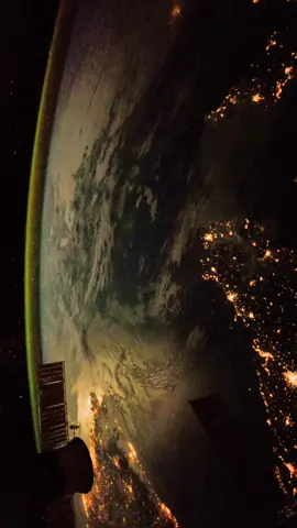 Europe at night. Various european countires are shown at night through this timelapse captured from the International Space Station. credit: nasa #nasa #beautiful #Astronomy #space #cool #earth 
