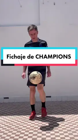 🆕 Nuestro fichaje de Champions 😜 #tiktokfootballacademy #deportesentiktok #Soccer #football #futbol #AurreraReala 