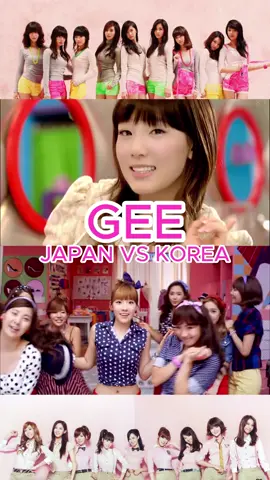 GEE JAPAN VERSUS KOREA VER #Gee #Japan #Korea #Snsd #girlsgeneration