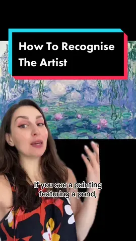 Your Guide To Recognising The Artist #art #arthistory #artist #famous #wow #howto #LearnOnTikTok #greenscreen 