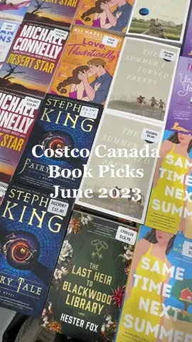 Costco Canada book picks for June 2023! #costco #costcocanada #costcobooks #BookTok #tbrlist #ruthware #thesummeriturnedpretty 