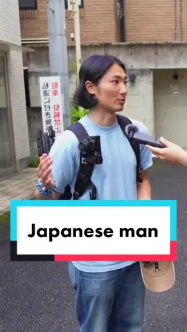 Japanese man who studied abroad in Australia @Samurai Reporter 