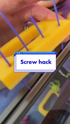 My nut screw hack #3dprinting #voron #cookiecadfilament #mrrf 