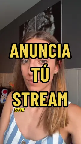 #tipsstreamers Te enseño como anunciar correctamente tu stream ✅ ¿Eres de los que ya lo hacias? Os leo en comentarios 🧡 #tipstreamer #streamer #taniiatkd #parati #consejo #consejosstream #tutorial #tips 