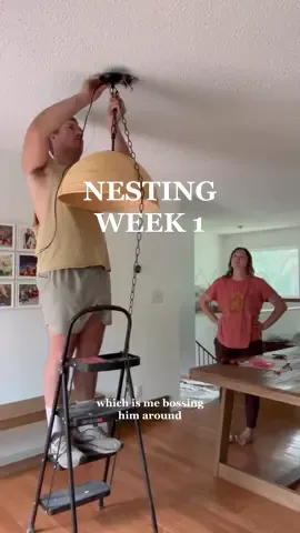 anyone elses nesting as diy projects? almost done with the dining room! #MomsofTikTok #DIY #nesting #pregnancy #homeimprovement #hitchcockhome 