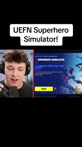 Eufn superhero simulator in fortnite! #fortnite #milo map code: 2498-5644-3735
