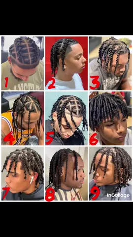 Different styles #locs #twostrandtwist #ropetwist #coils 