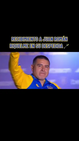 Recibimiento a Riquelme | #Riquelme #BocaJuniors #Argentina #TikTokDeportes 