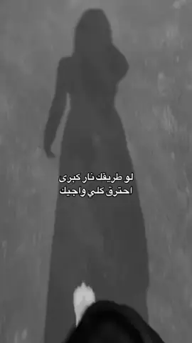 #لو_طريقك_نار_كربه_احترق_واجيك_#fypシ #viral #explore #kuwait #kuwait #capcutedits 