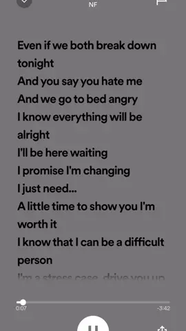 Time- NF #capcut #ijustneedtime#Relationship #fixit #promise #spotify #music #fypシ 