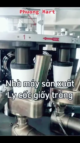 Nhà máy sản xuất Cốc/Ly giấy trắng sử dụng 1 lần. #phuongmart #cocgiay #lygiaygiare #cocgiayhanquoc #lygiaycafe #anuong #lygiay #FoodFestOnTikTok 