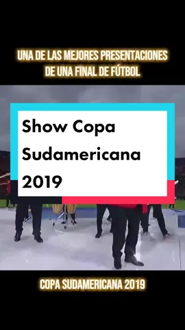 show artístico en la ceremonia de apertura de la final de la copa sudamericana 2019 por parte del grupo Los Palmeras #copasudamericana #showmusik #music #futbol #independientedelvalle #showmusical #cacolon 