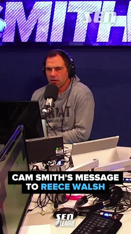 Cam Smith responds to Reece Walhs swearing at a referee #fyp #nrl #rugbyleague #StateOfOrigin #reecewalsh #broncos #maroons #sen #senq #senleague