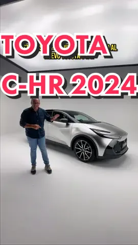 Toyota C-HR 2024, con hasta 220 CV. ¿Te gusta? #toyota #toyotachr #coches #cochestiktok #suv 