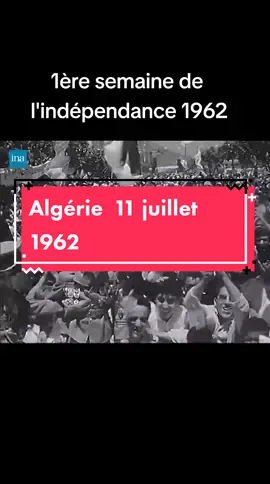 Le 5 juillet 1962, l'Algérie célébrait son indépendance après 132 ans de présence coloniale française. Une célébration dans la liesse pour des millions d'Algériens, mais endeuillée par le massacre d'Oran et assombrie par les dissensions au plus haut niveau du pouvoir algérien.#algerie #الجزائر #histoire @achour 2e.🇨🇭🇩🇿 