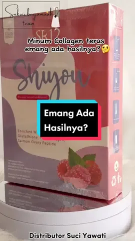 Shiyou Collagen Drink yang ampuh mencerahkan tubuh dari dalam #fypシ #foryoupage #shiyoucollagensr12 