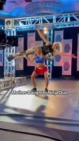The dynamic duo we all needed this season ❤️ @Jessie Graff @Ginny MacColl #AmericanNinjaWarrior #ANW #ninjawarrior 