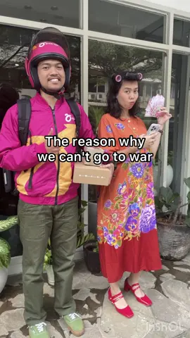 SATRIA joined the trend👀  #Anteraja #PastiLebihBaik #whywecantgotowar #war 