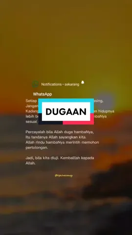Dugaan setiap insan berbeza. selamat malam.. selamat beristirehat #cgninacomey #dugaan #motivasihidup #katakata #ujianAllah #CapCut 