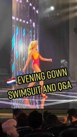Evening gown swimsuit and Q&A from Netherlands 🇳🇱  #missinternationalqueen #miq2023 #beautypageant #tiffanyshowpattaya #pattaya #neterlands  #นางงาม #lgbtq 