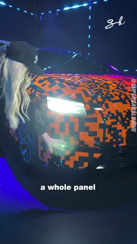 This will definitely stand out in night time❤️‍🔥 #volkswagen #colorchanging #conceptcars #foryoupage #fyp