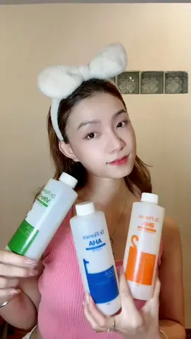 3 chai toner cơ bản mà bà nào cũng nên có 🤯  #Halago #DrFlomos #toner #tonerAHA #tonerBHA #tonerVITAC #TOB 