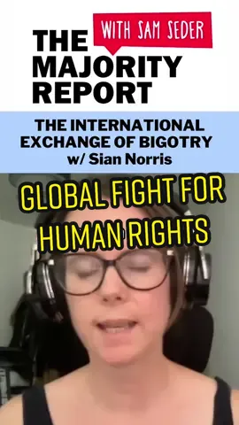 ‘The International Exchange of Bigotry w/ Sian Norris’ — #majorityreport #emmavigeland #politics #politicaltiktok #news #europe #eu #uspolitics #reproductiverights #abortion #lgbtq #lgbtqrights #transrights 