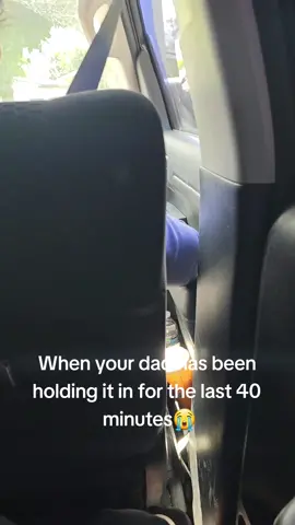This is us getting back home after a 2+hr drive and my dad had to go to the restroom for the last 30 minutes. He had me run to the gate so he could piss in the planter. It was so bad he could barely walk😂.#funnymoments #roadtrip 