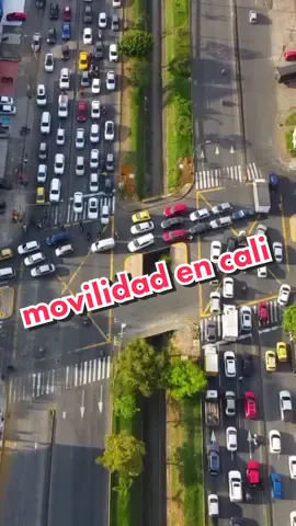 explorando la movilidad de cali perspectiva dron #cali #trancones #dron #movilidad #caos 
