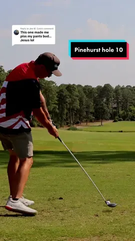 Replying to @Joe M. Cota  shes on her way brotha! And idk why i decided to bring my 3 wood to Pinehurst. Its been sitting in the trunk of my car for months and i thought it would be a good idea to pull it out and play a roubd with it!? Lol genius idea bro. But thats life. Gotta love this game of golf. #golf #golfcoach #golftravel #golfer #golflessons 