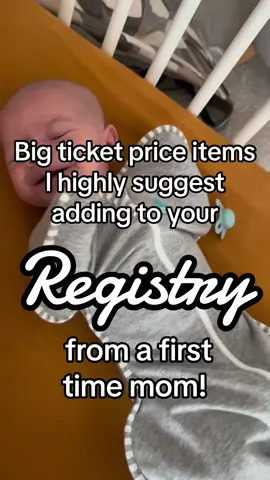 Big ticket price items I highly suggest adding to your registry as a first time mom! #newborn #momlife #firsttimemom #MomsofTikTok #babiesoftiktok #stroller #carseat #babybjorn #cybexglobal #bumblerideindie #nestig #babyregistry #babyregistrymusthaves 