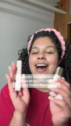 Revelando los verdaderos trucos de nuestro Rare Collective Virtual Masterclass  Thank you @Rare Beauty for creating this event 🫶🏽 #rarecollective #maquillajerarebeauty #belleza 