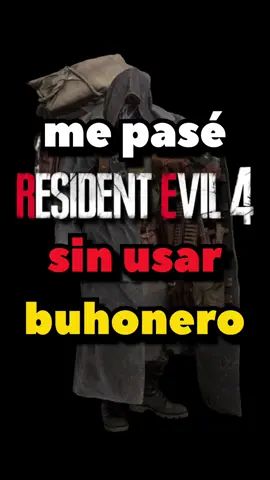 Me pasé Resident Evil 4 sin usar al Buhonero. . . . Video completo en el link de mi perfil. #residentevil4remake #reto #logro #nomerchant #sinbuhonero