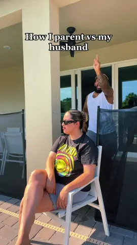 Our parenting styles are different 😂😅 #vacationvibes #parentingbelike #couplestiktok #melbourneflorida #fyp 